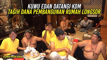 SAAT KDM SANTAI TIBA2 KUWU EDAN DATANG TAGIH DANA PEMBANGUNAN RUMAH LONGSOR | SUASANA KEMBALI HEBOH