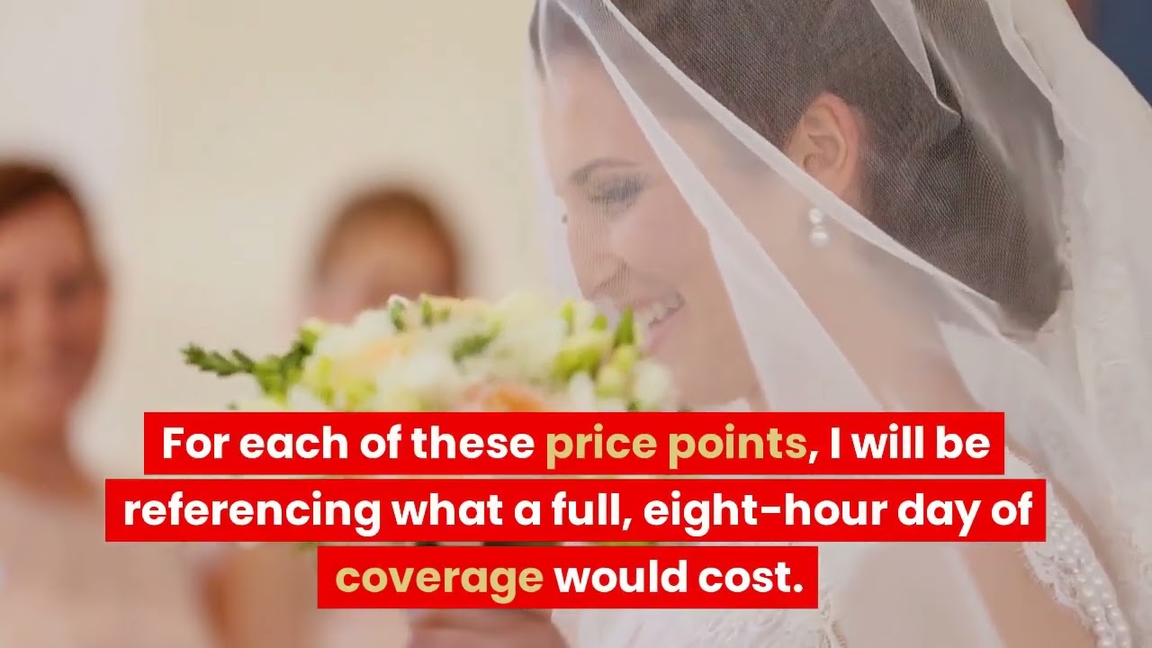 What does a wedding photographer cost?