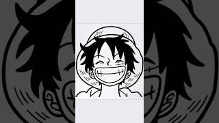 Comment dessiner Luffy (One Piece) #guuhdessins