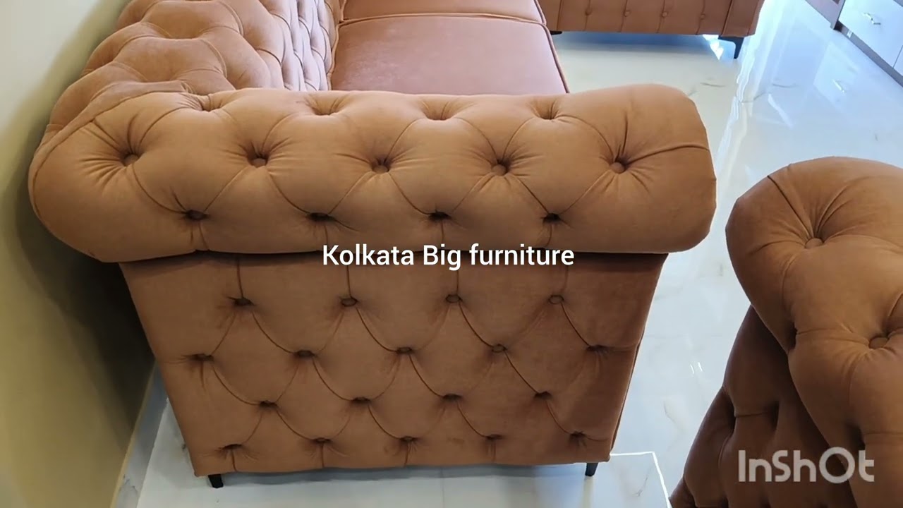 3+1+1 Chesterfield lowest price furniture in Kolkata sofa market call - 6291619036 Chesterfield sofa