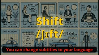 Shift meaning with 5 examples