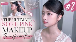 The Ultimate Soft Pink Makeup Look 💗