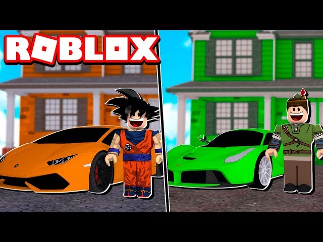 CASA DO HEYDAVI VS CASA DO ROBIN HOOD NO ROBLOX!! (House Tycoon) 