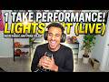 Xavier Laflame Performs LIGHTS OUT in Just One TAKE!