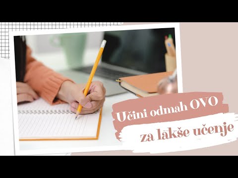 7 PRAKTIČNIH SAVJETA ZA LAKŠE UČENJE! | Marija Vlahović