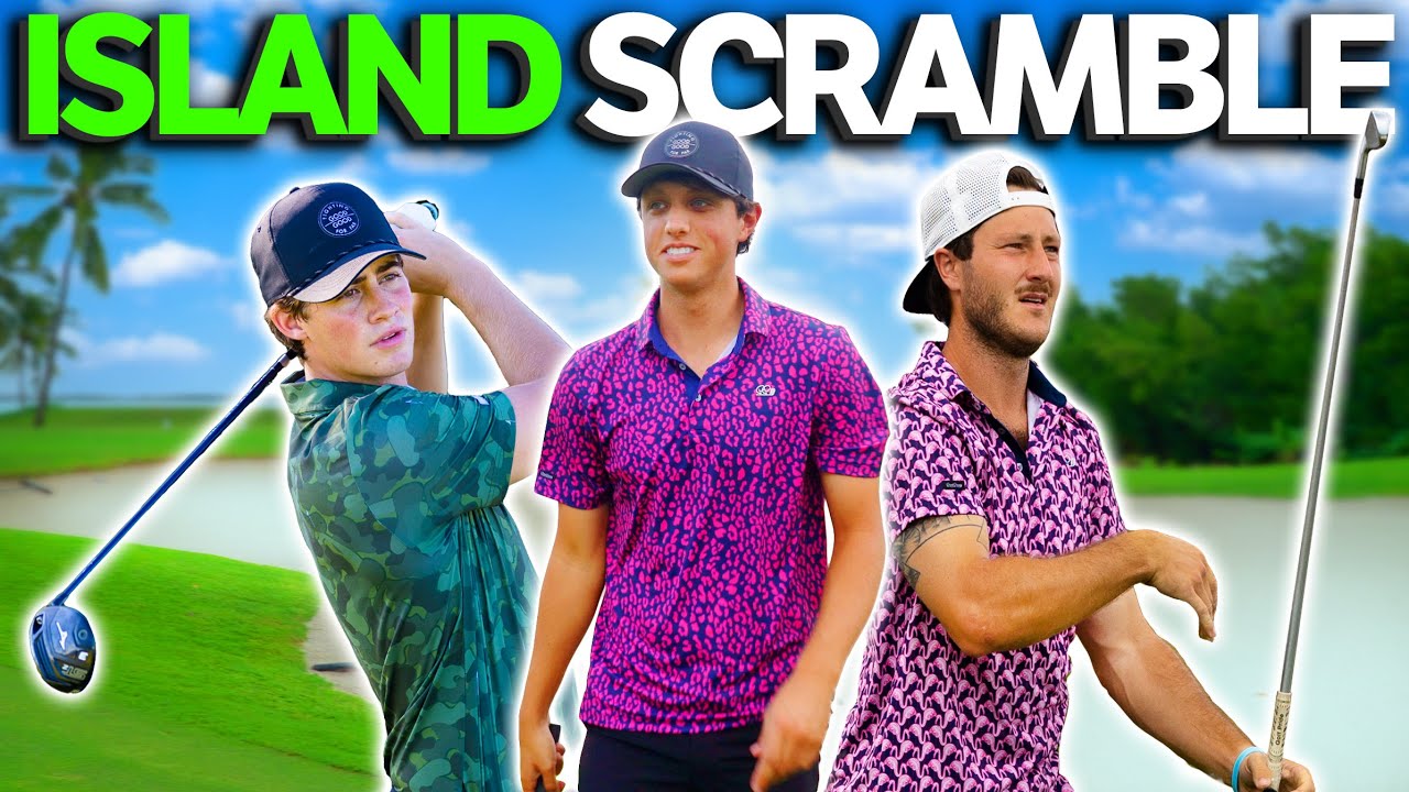 We Played a 3 Man Scramble   How Low Can We Score    GM GOLF