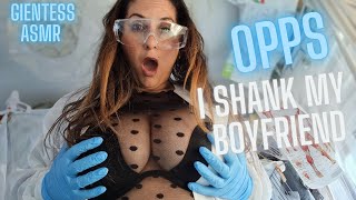 ASMR  I SHUNK MY BOYFRIEND  [GIANTESS ]  TINY POV