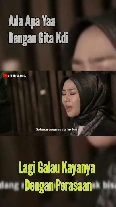 Bertaruh Rindu - Siti Kdi | Cover Gita Kdi #Short #LaguViral