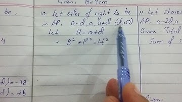 XI Math Chap 6 Seq & Series Ex 6.3 Solution (Arithmetic Mean) by Sir Ahsan Abdullah Patel - Part 9