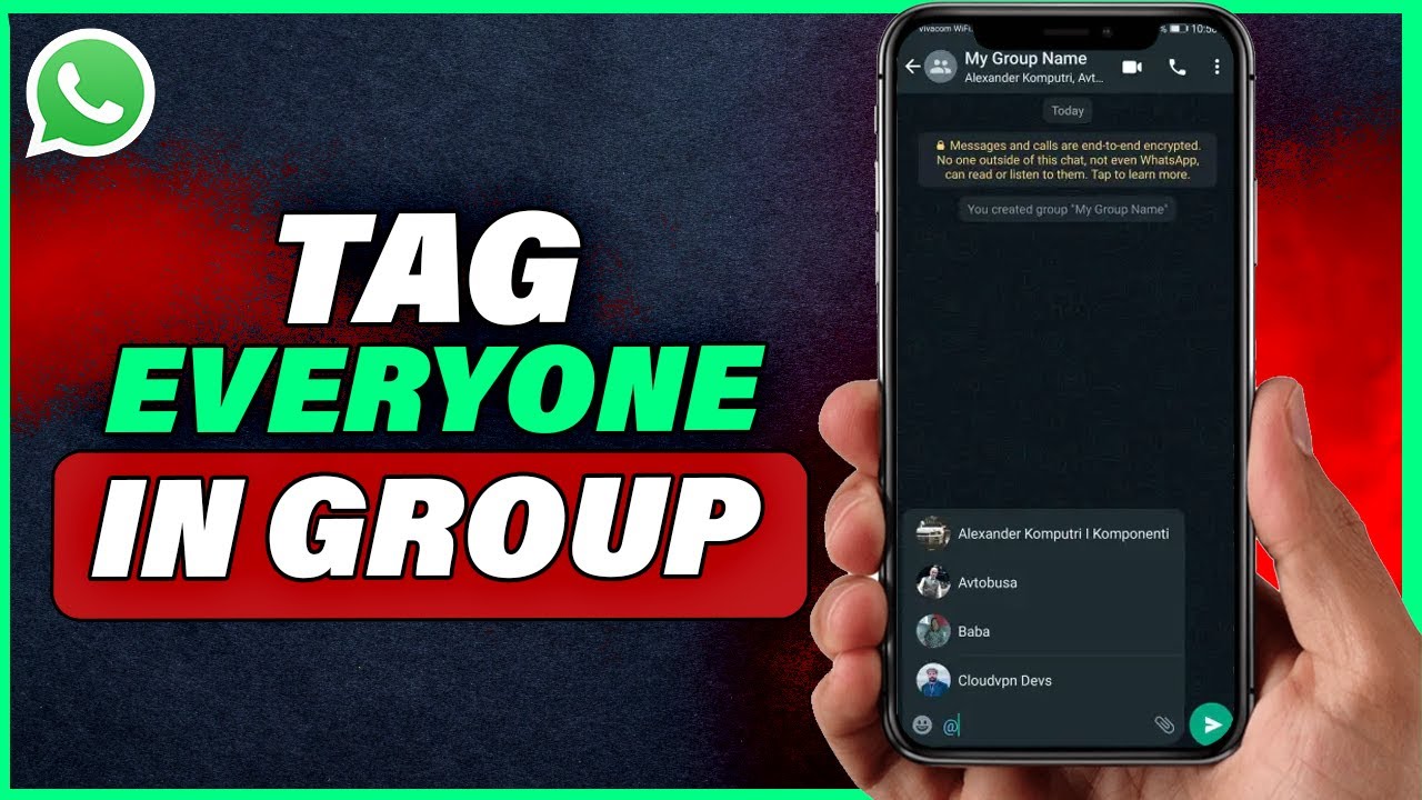 How To Tag Everyone On Whatsapp Group (2024) YouTube