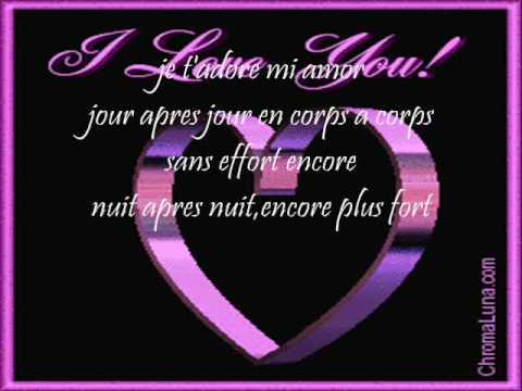 Je T Adore With Lyrics Youtube Je T Adore With Lyrics Youtube