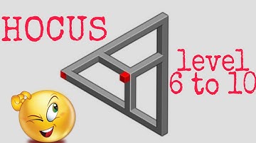 HOCUS GAMEPLAY | LEVEL 6 to 10 | PUZZLE GAME | PEACE COSMOS By Shah / part-2..........