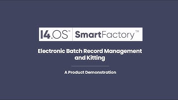 I4.OS | SmartFactory™ Electronic Batch Management and Kitting Demonstration Video
