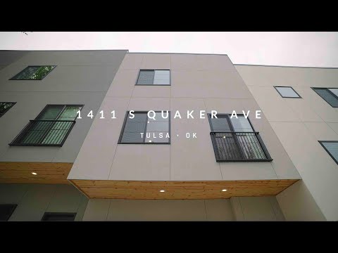 1411 S Quaker Ave, I Tulsa, OK home video tour