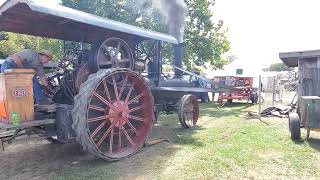 Frick steam engine on the dynamometer at Williams Grove