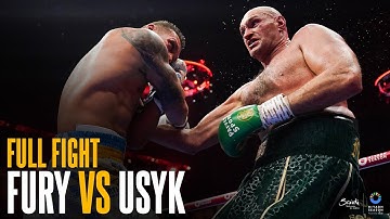 Tyson Fury vs Oleksandr Usyk | FULL FIGHT | Undisputed Heavyweight Champion Crowned 👑