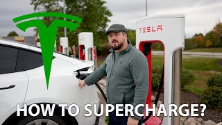 How to use a Tesla Supercharge in your 2026 Tesla Model Y Juniper