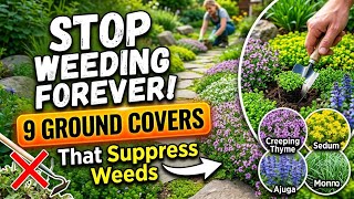 Stop Weeding Forever! 9 Ground Covers That Suppress Weeds