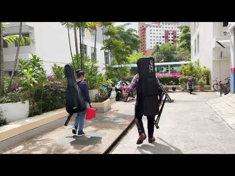 Універсальний гітарний комбопідсилювач BOSS CUBE STREET II (RED), видео 2