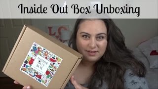 INSIDE OUT BOX Unboxing (Healthy Box)