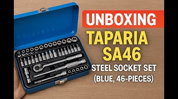 Taparia SA46 Steel Socket Set