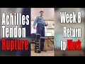 Achilles Tendon Rupture, Non-Surgical Recovery | Week 8: Return to Work