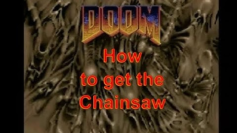 Doom  PS1 - How to get the Chainsaw - Mission 2 Plant - Gameplay