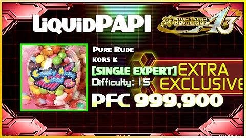 【DDR A3】Pure Rude / kors k [SINGLE EXPERT] PFC 999,900