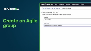 Create an Agile assignment group