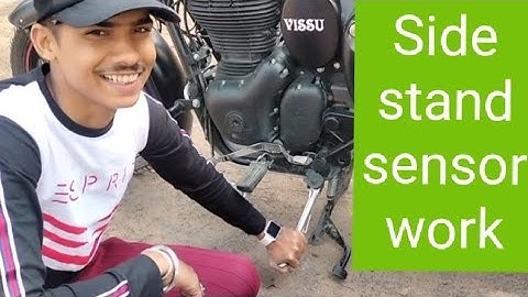 Royal Enfield NextGen side stand sensor working || all bike side stand sensor work #bullet #sensor