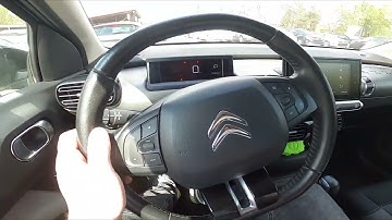 How to Adjust Steering Wheel Position in Citroen C4 Cactus ( 2014 – 2021 )
