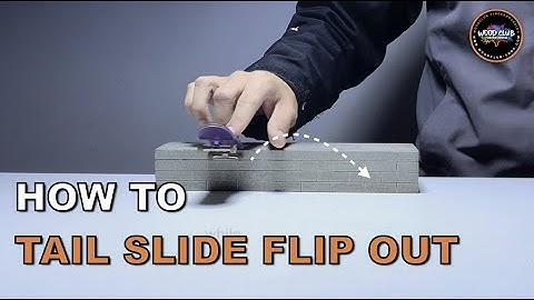 How To Tail Slide Flip Out a Fingerboard?