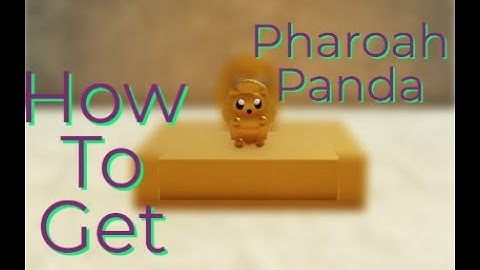 How to get the Pharaoh Panda in Find The Pandas | [174] Find The Pandas