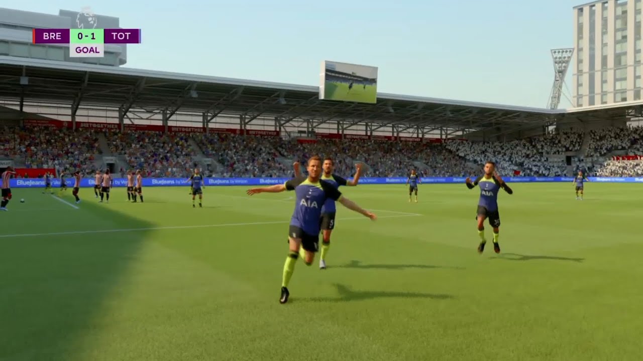 Premier League Boxing Day | Brentford Vs Tottenham • Harry Kane Perfect Free Kick | FIFA 23 PS5