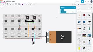How To Glow Multiple Leds In Parallel With Npn Transistors Electronics Tutorial