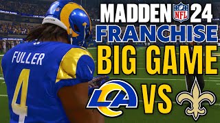 Final Home Game Of The Regular Season Is A Big One Madden 24 Rams Franchise Ep 16