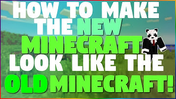 How To Make Minecraft Bedrock Edition Look Like Minecraft Console Edition!