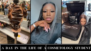 A Day In The Life Of A Cosmetology Student | Week 4  | Paul Mitchell