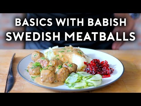 Swedish Meatballs amp Mulled Wine  Basics with Babish