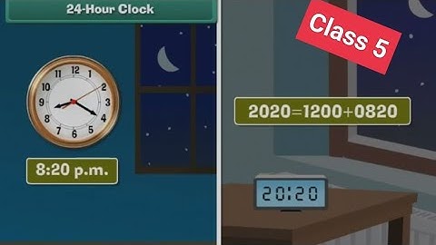 Time and Temperature | Class 5 | CBSE | Free Animated Tutorial