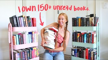 I own 150+ unread books... Here Is Every. Single. One.
