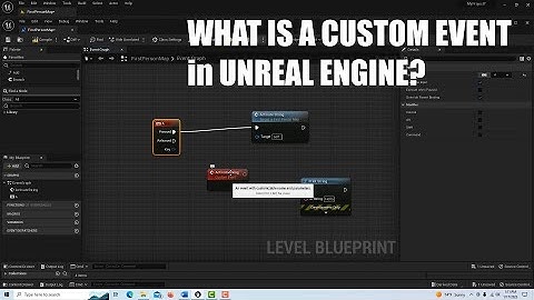 What Is A Custom Event in Unreal Engine 5.1?