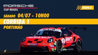 PORSCHE CUP BRAZIL LIVE - RACE 1 - PORTIMÃO - Saturday (07/04) - 10:00 AM
