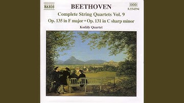 String Quartet No. 14 in C-Sharp Minor, Op. 131: VII. Allegro