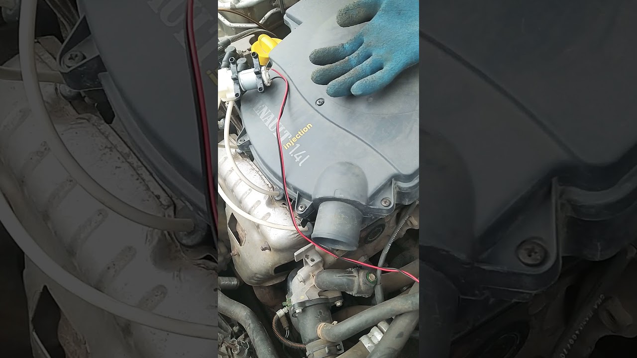 замена масла Рено Симбол - YouTube