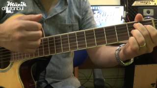 Video thumbnail of "Bekle Dedi Gitti - Gitar Dersi ( Akor & Solo )"