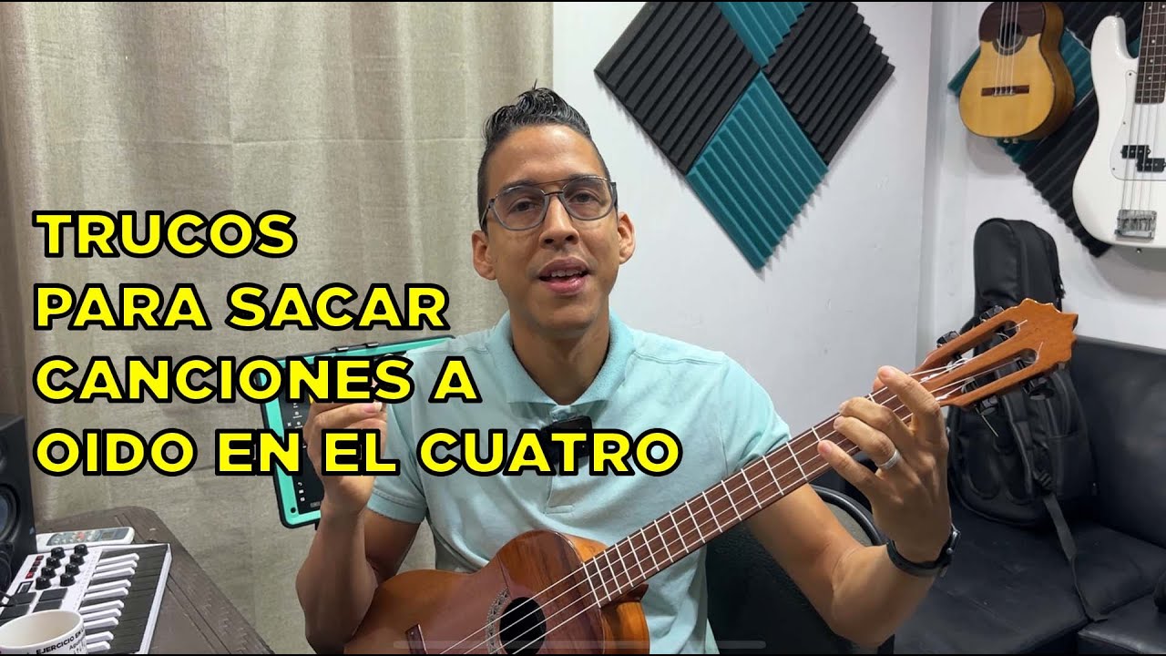 TRUCOS para sacar canciones a oído en el Cuatro. Prof Alis Cruces