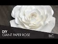 DIY PAPER FLOWER TUTORIAL | Paper Flower Wall Decorations | Cut template by hand or cutting machine