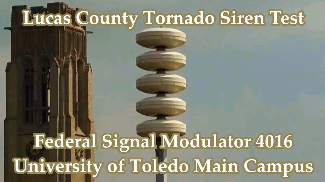 Toledo, OH Modulator 4016 Siren Test 9-4-15