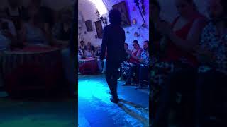 Spanish Flamenco Dancer In Granada, Spain